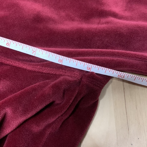 Skylee Raspberry Velour Leggings - Picture 6 of 7